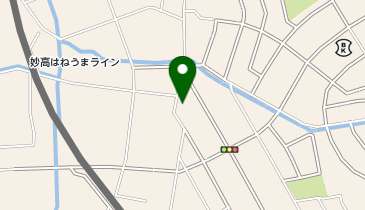 上越市 白山会館の地図画像