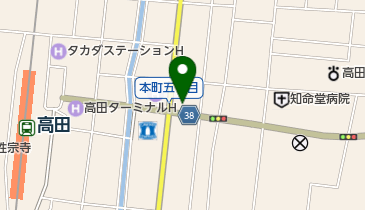 スタジオファムエール上越スタジオの地図画像