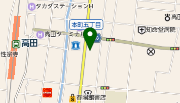 ダンススタジオクニールの地図画像