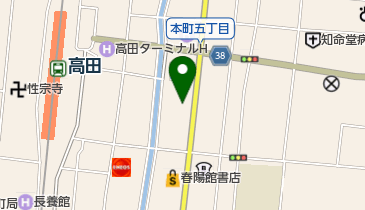 サバンナ美容室の地図画像