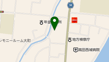 カトリック高田教会の地図画像