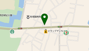 文化クリーニングやまもと店の地図画像