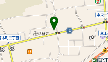 有限会社鳥越精肉店の地図画像