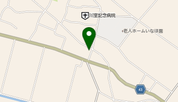 草間ふとん店の地図画像