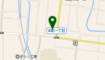 イチコスーパー 本部の地図画像