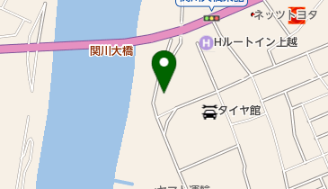 タイヤプロ上越店の地図画像