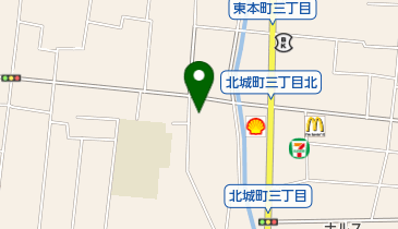 はっさく動物病院の地図画像