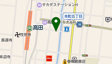 花かんざしの地図画像