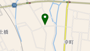 城北理容所の地図画像
