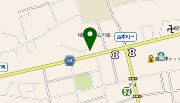 ピジョン理容室の地図画像