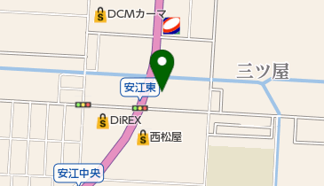 里味 安江店の地図画像