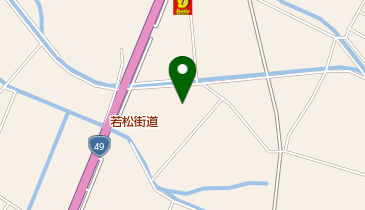 阿賀野市 デイサービスセンター むすびの里の地図画像