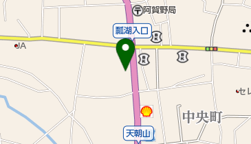 大島金物店の地図画像