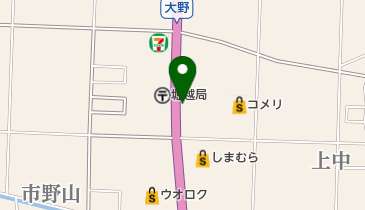 石黒自動車の地図画像