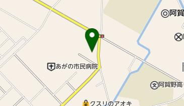 あべスポーツの地図画像