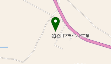 立川ブラインド工業株式会社新潟工場の地図画像
