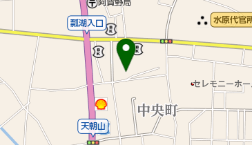 アベ美容室の地図画像