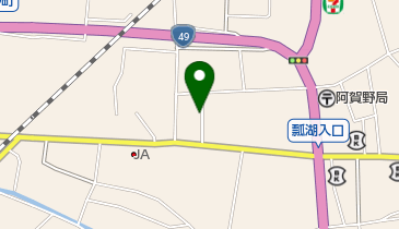 白百合美容室の地図画像