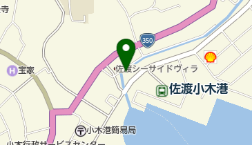 前佐渡運送株式会社 小木営業所の地図画像