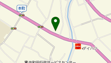 仁部ガラスの地図画像