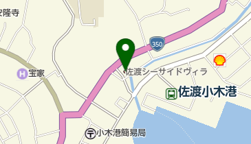 佐渡シーサイドヴィラの地図画像