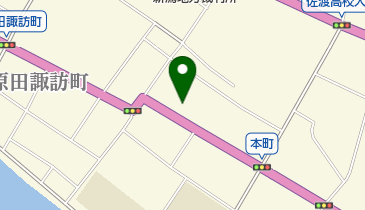 ハギハラ遊歩堂の地図画像