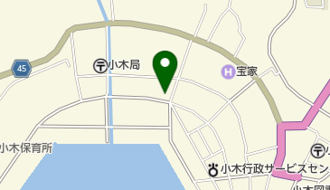 株式会社ジェイエイ・エーコープ佐渡 小木店の地図画像