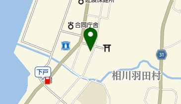 相川醤油合名会社の地図画像