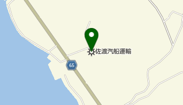 佐渡汽船運輸株式会社整備工場の地図画像