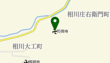 万照寺の地図画像