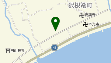 後藤天ぷら店の地図画像