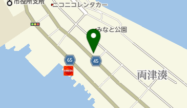 尾潟美容院の地図画像