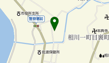 まり美容室本店の地図画像