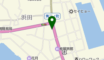 奥田薬局の地図画像