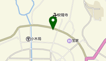 笠木理髪店の地図画像