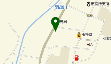 風間理髪店の地図画像