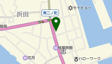 かんぞう理容の地図画像