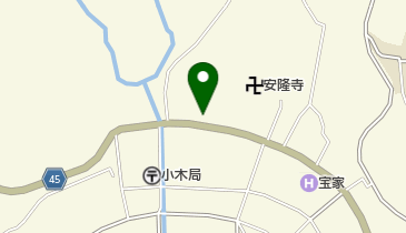 キング理容所の地図画像