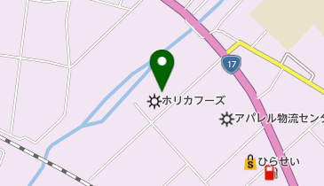 ホリカフーズ株式会社 第二工場の地図画像