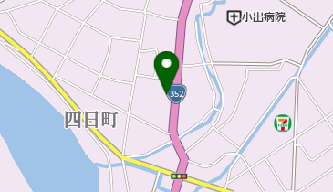 山田電気店の地図画像