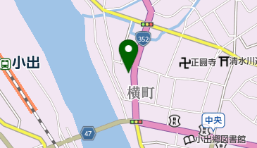 金万商店の地図画像