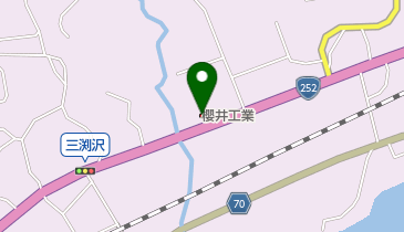 有限会社櫻井工業の地図画像