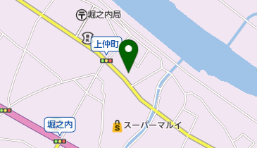 クリーニングの紺新の地図画像
