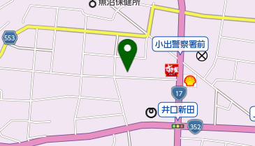 よしだクリーニングの地図画像