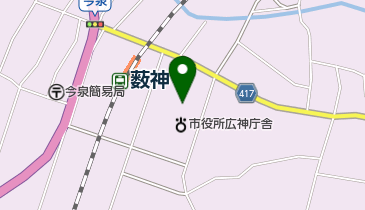 魚沼市土地改良区の地図画像