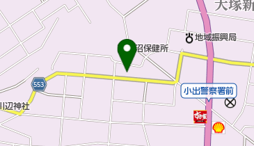 メナード化粧品小出代行店の地図画像