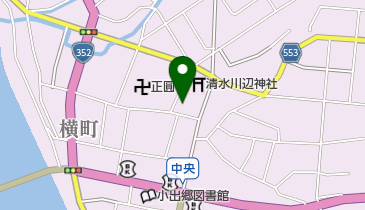 清水川辺神社社務所の地図画像