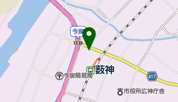 宅配すし美乃和の地図画像