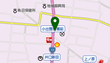 朝日生命保険相互会社魚沼営業所の地図画像