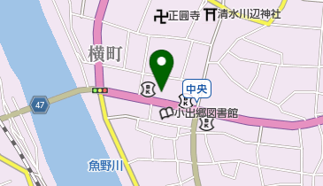 長谷川洋品店の地図画像